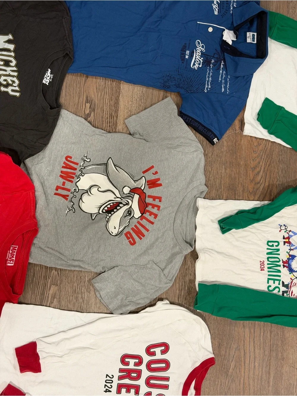 Kids Graphic T-Shirt Bundle - Mixed Colors